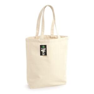 Westford Mill WM671 - Fairtrade cotton camden shopper Natural