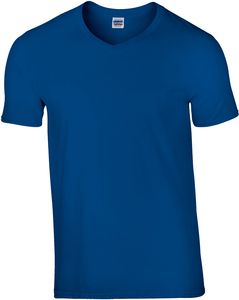 Gildan GI64V00 - Softstyle Mens V-Neck T-Shirt Royal Blue