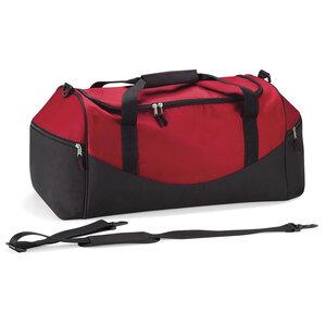 Quadra QD70S - Travel bag with large exterior pockets Classic Red/Black