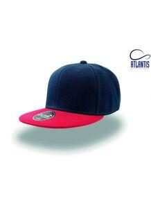 Atlantis AT013 - Snap Back Cap Navy/Red