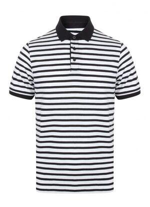 Front Row FR230 - Striped Jersey Polo Shirt
