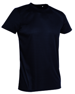 Stedman STE8000 - Crew neck T-shirt for men Stedman - ACTIVE SPORTS-T Black Opal