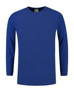 Lemon & Soda LEM1265 - T-shirt Crewneck cot/elast LS for him Royal Blue
