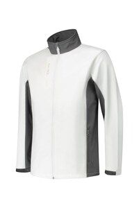 Lemon & Soda LEM4800 - Jacket Softshell Workwear White/PG