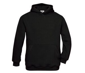 B&C BC511 - Hooded child sweatshirt Black