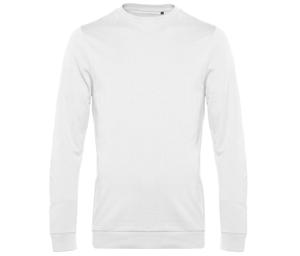 B&C BCU01W - Round Neck Sweatshirt # White