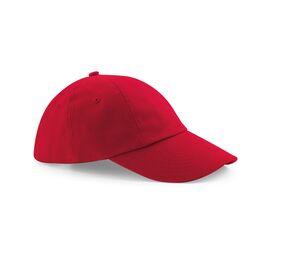 Beechfield BF058 - Low Profile Heavy Cotton Drill Cap Classic Red