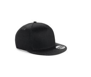 Beechfield BF615 - Snapback children's cap Black / Black