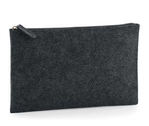 Bag Base BG725 - Felt accessory pouch Charcoal Melange