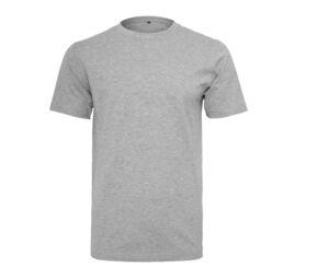 Build Your Brand BY004 - T-shirt round neck Heather Grey