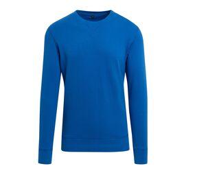 Build Your Brand BY010 - Lightweight crew neck sweatshirt Cobalt Blue