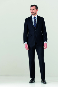 CLUBCLASS CCJ9502 - Titanium Fitted Suit Jacket Navy