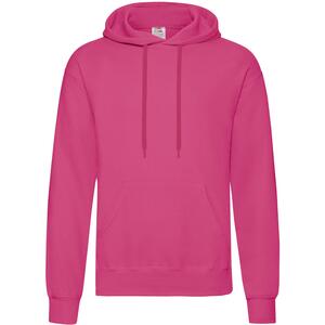 Fruit of the Loom SC270 - Hooded Sweat (62-208-0) Fuchsia