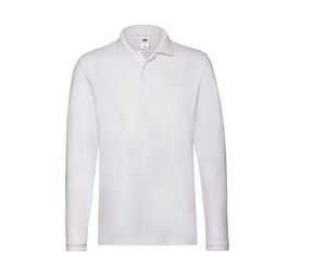 Fruit of the Loom SC384 - Premium Polo Long Sleeve (63-310-0) White