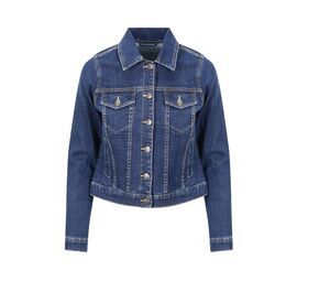 AWDIS SO DENIM SD065 - Denim Jacket Olivia Dark Blue Wash