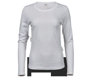 Tee Jays TJ590 - Womens long sleeve interlock tee White