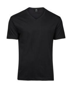 Tee Jays TJ8006 - Fashion v-neck sof tee Men Black