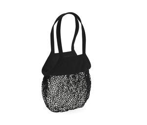 Westford mill WM150 - Organic cotton mesh bag Black