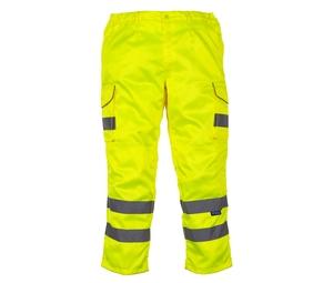 Yoko YK018T - High visibility work pants Hi Vis Yellow