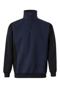 Velilla 105703 - TWO-TONE QUARTERZIP SWEATSHIRT