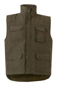 Velilla 108 - PADDED VEST Khaki Green