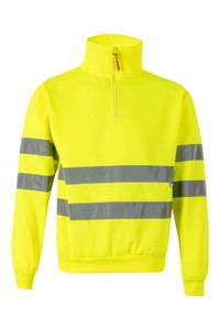 Velilla 305702 - HV SWEATSHIRT Hi-Vis Yellow