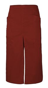 Velilla 404209 - LONG APRON Red