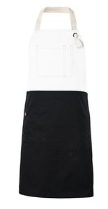 Velilla 404210B - TWO-TONE BIB APRON