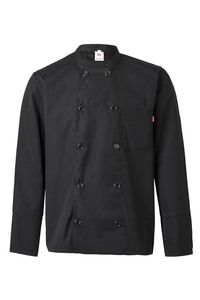 Velilla 434 - LS CHEF JACKET Black