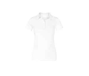 PROMODORO PM4025 - Pre-shrunk single jersey polo shirt White