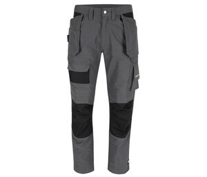 HEROCK HK019 - Multi-pocket workwear trousers with Coolmax® technology Anthracite/ Black