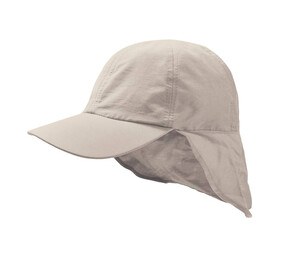 ATLANTIS HEADWEAR AT248 - Legionnaire's recycled polyester cap Khaki