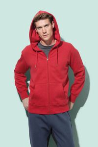 Stedman STE5610 - Sweater Hooded Zip Active for him