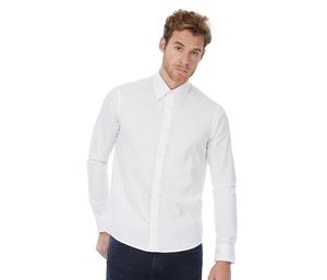 B&C BC725 - Stretch mens shirt